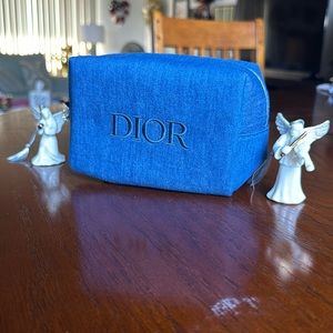 Denim Cosmetic Bag